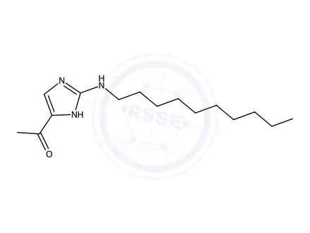 Chemical structure of 1-(2-(Decylamino)-1H-imidazol-4-yl)ethanone