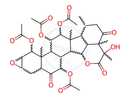 Chemical structure of Taccalonolide C