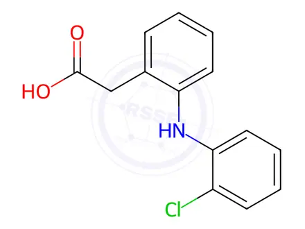 Chemical structure of Diclofenac Related Compound 11