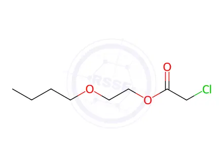 Chemical structure of 2-Butoxyethyl chloroacetate