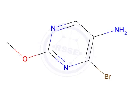 Chemical structure of 4-Bromo-2-methoxypyrimidin-5-amine