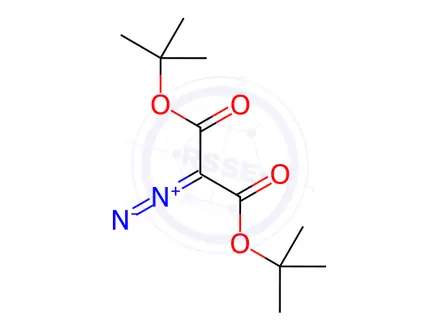 Chemical structure of 2-Diazomalonic acid ditert-butyl ester