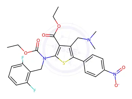 Chemical structure of Relugolix Impurity 273