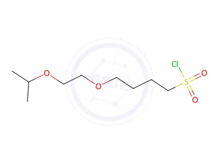 Chemical structure of 4-(2-Isopropoxyethoxy)butane-1-sulfonyl chloride
