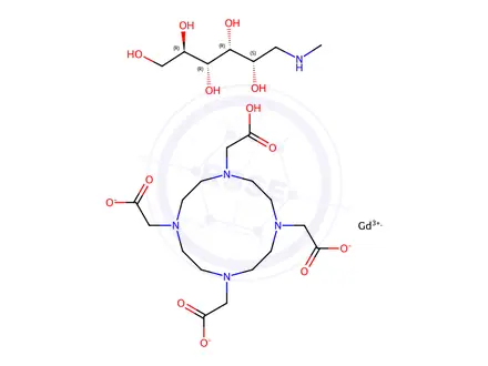 Chemical structure of Gadoterate Meglumine