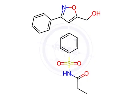 Chemical structure of Parecoxib Impurity T