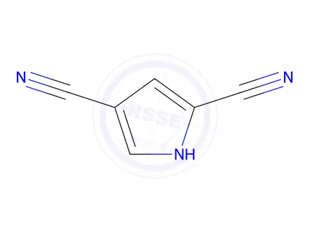 Chemical structure of 1H-Pyrrole-2,4-dicarbonitrile