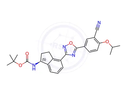 Chemical structure of Ozanimod Impurity 69