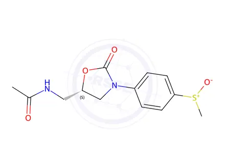 Chemical structure of N-Acetyl-N-(4-(methylsulfinyl)phenyl)oxazolidine-2-carboxamide
