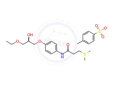 Chemical structure of Suplatast Tosylate