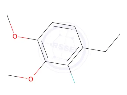 Chemical structure of 1-Ethyl-2-fluoro-3,4-dimethoxybenzene