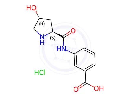 Chemical structure of Ertapenem Impurity 21(Hydrochloride)