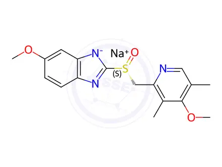 Chemical structure of Omeprazole Impurity 28