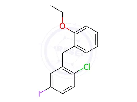 Chemical structure of Dapagliflozin Impurity 436