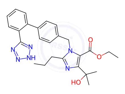 Chemical structure of Olmesartan Medoxomil Impurity U