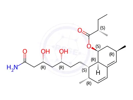 Chemical structure of Simvastatin Impurity 90