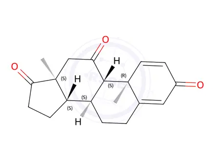 Chemical structure of Prednisone Impurity 7 (Prednisone EP Impurity K)