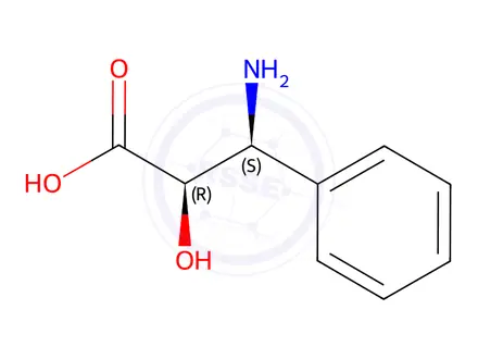 Chemical structure of (2R,3S)-3-Phenylisoserine