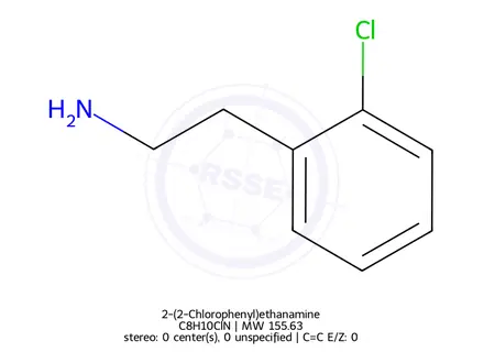 Chemical structure of 2-(2-Chlorophenyl)ethanamine