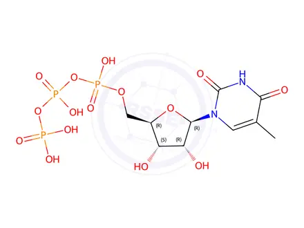Chemical structure of TTP