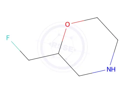 Chemical structure of 2-(Fluoromethyl)morpholine
