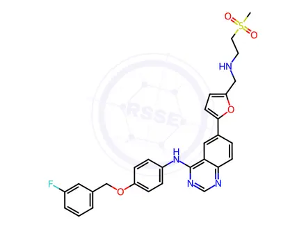 Chemical structure of Lapatinib Impurity 42