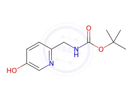 Chemical structure of tert-Butyl ((5-hydroxypyridin-2-yl)methyl)carbamate