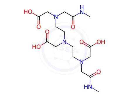 Chemical structure of DTPA-BMA