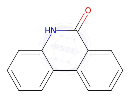 Chemical structure of 6-Phenanthridone