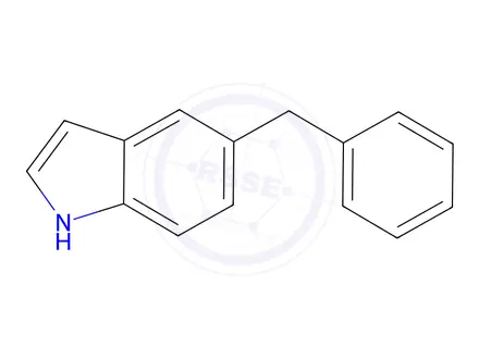 Chemical structure of 5-Benzyl-1H-indole