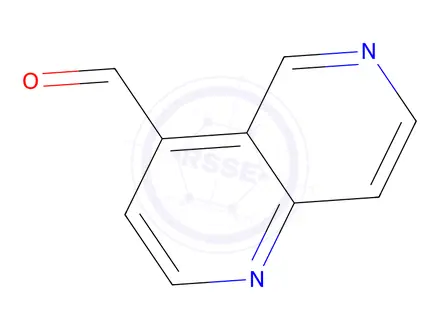 Chemical structure of 1,6-Naphthyridine-4-carbaldehyde