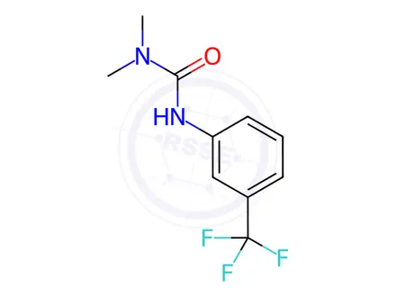 Chemical structure of Fluometuron