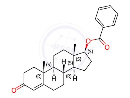 Chemical structure of Testosterone Impurity 164