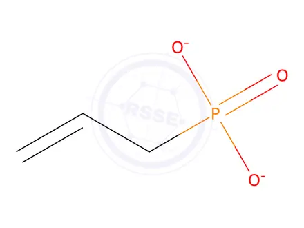 Chemical structure of Fosfomycin Impurity 21(Disodium salt)
