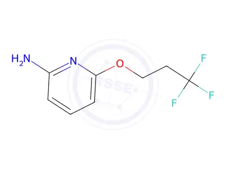 Chemical structure of 6-(3,3,3-Trifluoropropoxy)pyridin-2-amine