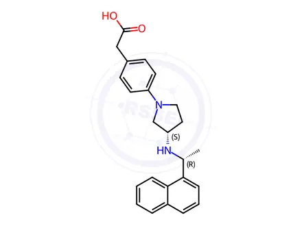 Chemical structure of Evocalcet
