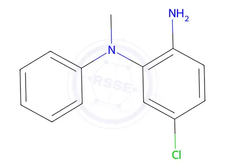 Chemical structure of 5-Chloro-N1-methyl-N1-phenylbenzene-1,2-diamine