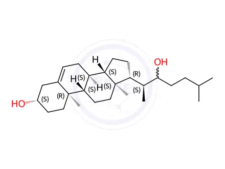 Chemical structure of Cholesterol Impurity 100