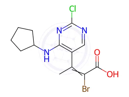 Chemical structure of Palbociclib Impurity 221 (Mixture of E/Z-isomers)