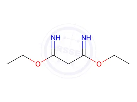 Chemical structure of Diethyl malonimidate dihydrochloride