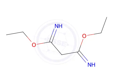 Chemical structure of Diethyl malonimidate dihydrochloride