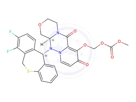 Chemical structure of Baloxavir Impurity 31