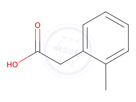 Chemical structure of O-Methylphenylacetic Acid