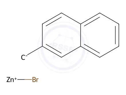 Chemical structure of (2-NAPHTHYL)METHYLZINC BROMIDE