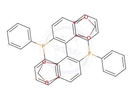 Chemical structure of (S)-SEGPHOS
