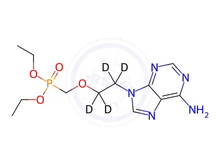 Chemical structure of Adefovir-d4 Diethyl Ester