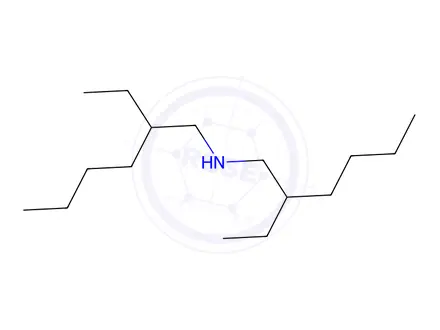 Chemical structure of BIS(2-ETHYLHEXYL)AMINE