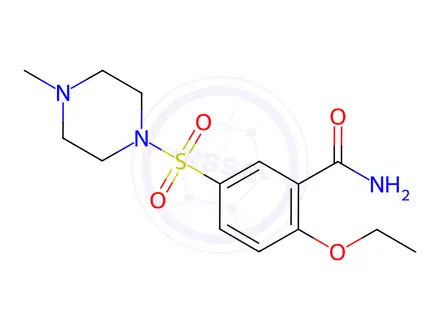Chemical structure of Sildenafil Impurity 364