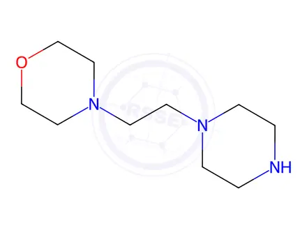 Chemical structure of 4-(2-Piperazin-1-yl-ethyl)-morpholine