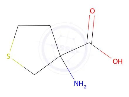 Chemical structure of 3-Amino-tetrahydrothiophene-3-carboxylic acid